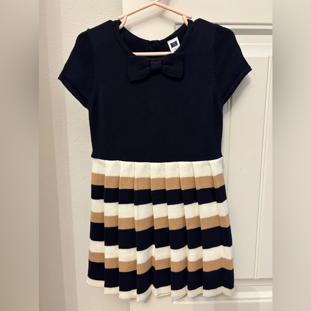 Janie and Jack Knit dress. Size 3. Condition new with tag